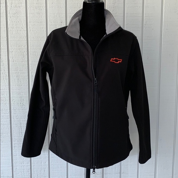 Port Authority Jackets & Blazers - Chevrolet Ladies Black Soft Shell Jacket